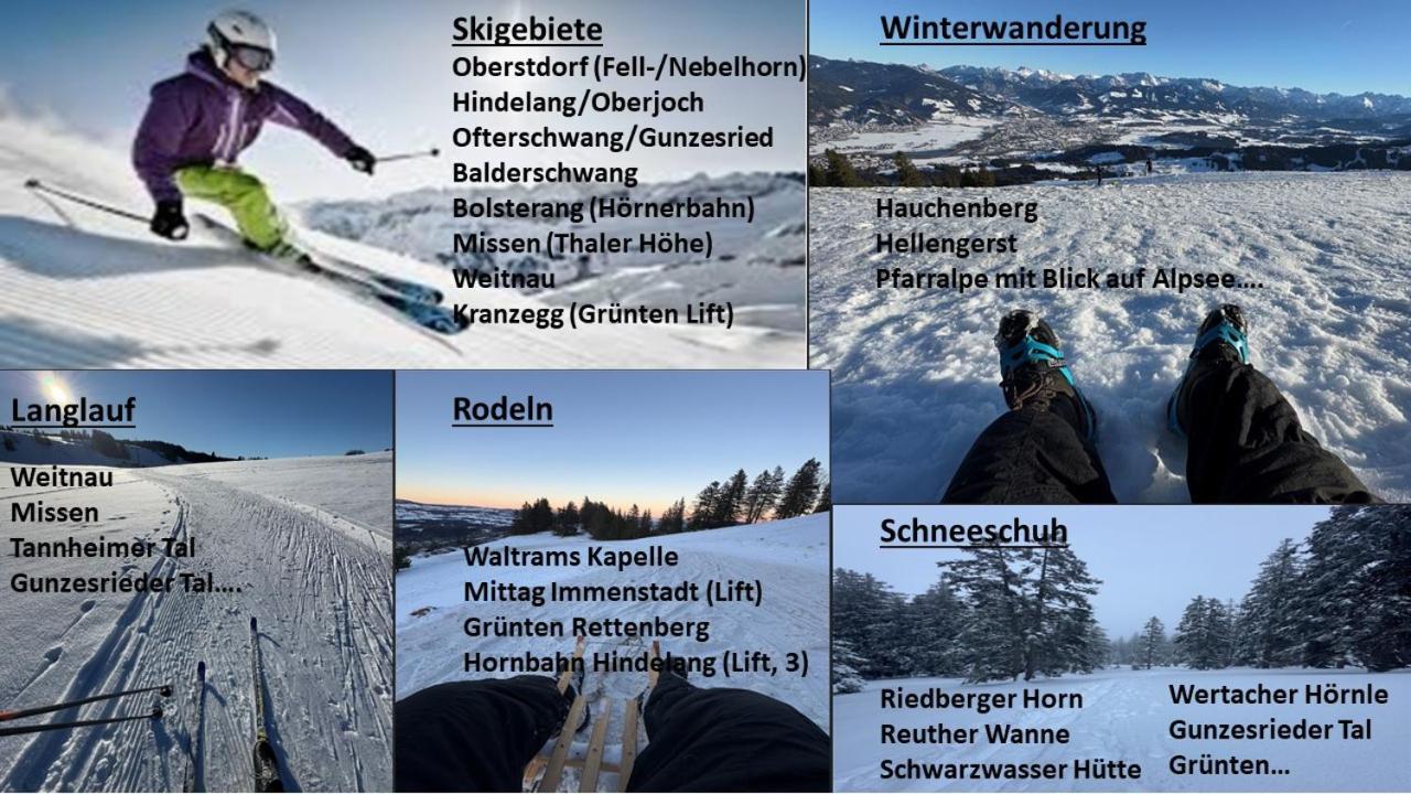 Allgaeu Bergluft Weitnau Bagian luar foto